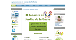 Desktop Screenshot of ebspinheiro.net
