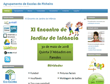 Tablet Screenshot of ebspinheiro.net
